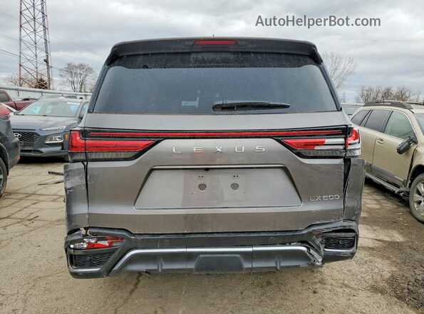 JTJMB7CX3R4066705 2024 LEXUS LX Gray Widok z tyłu