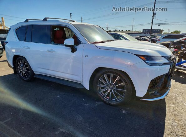 JTJMB7CX7S4075672 2025 LEXUS LX White Przód prawy