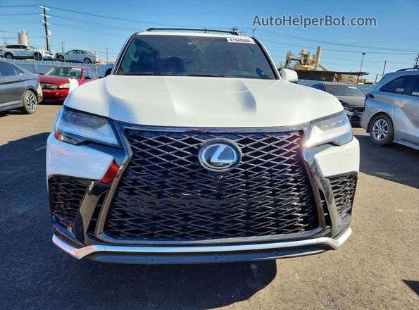 JTJMB7CX7S4075672 2025 LEXUS LX White Widok z przodu