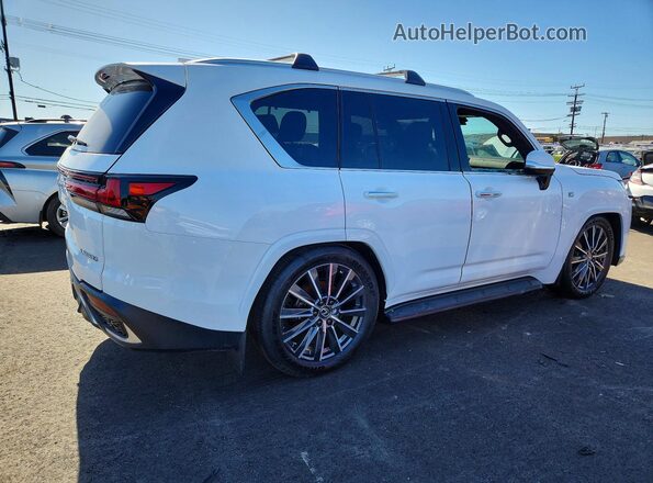 JTJMB7CX7S4075672 2025 LEXUS LX White Tył prawy