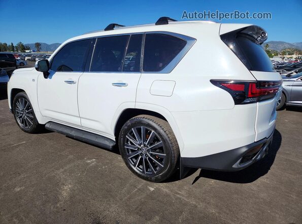 JTJMB7CX7S4075672 2025 LEXUS LX White Tył lewy