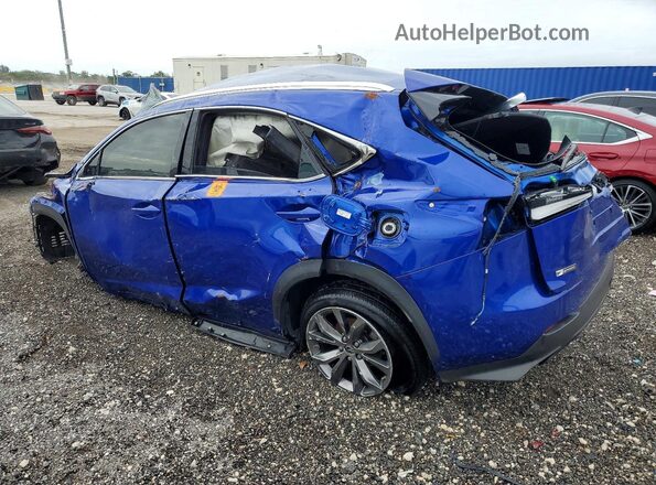 JTJSARBZ3M2193161 2021 LEXUS NX Blue Tył lewy