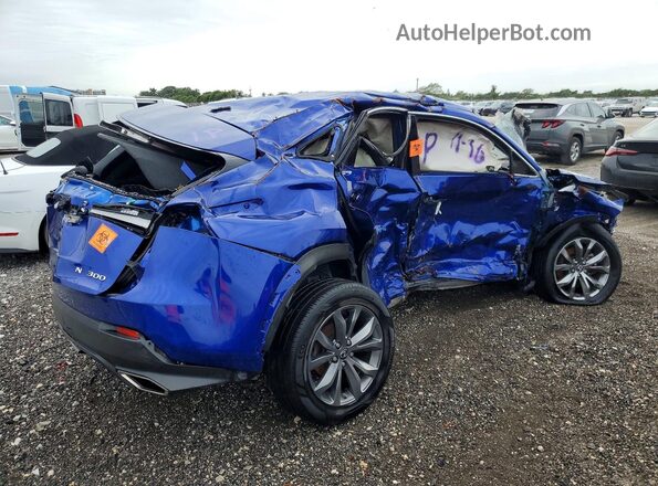 JTJSARBZ3M2193161 2021 LEXUS NX Blue Tył prawy