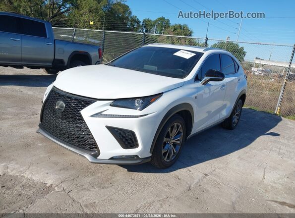 JTJSARBZ6M2192506 2021 LEXUS NX 300 Белый Передняя левая четверть