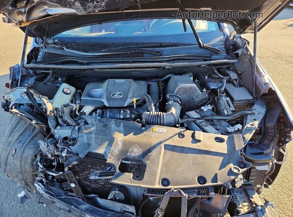 JTJSARDZ1M2243052 2021 LEXUS NX Gray ძრავის განყოფილების ხედი