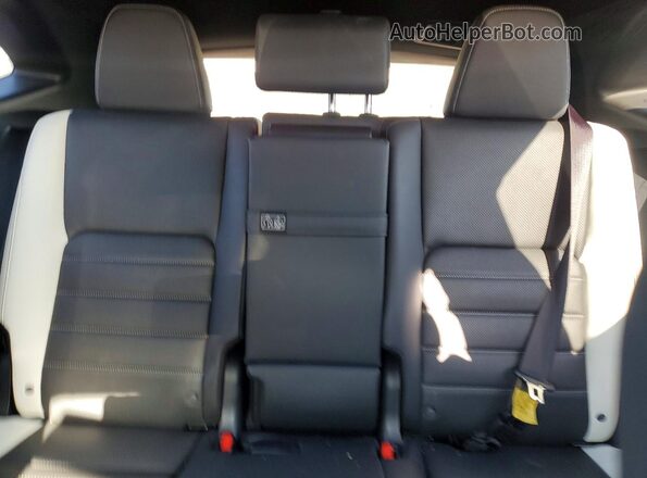 JTJSARDZ2M2250429 2021 LEXUS NX Black Rear seats view