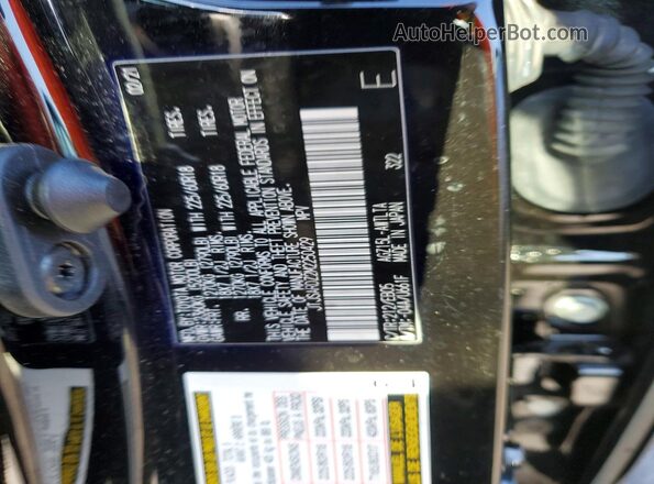 JTJSARDZ2M2250429 2021 LEXUS NX Black VIN sticker view