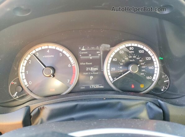 JTJSARDZ2M2250429 2021 LEXUS NX Black Instrument cluster view