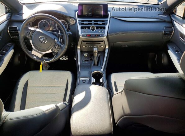 JTJSARDZ2M2250429 2021 LEXUS NX Black Dashboard view