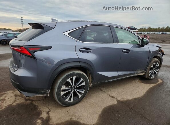 JTJSARDZ3M2244381 2021 LEXUS NX Gray Tył prawy