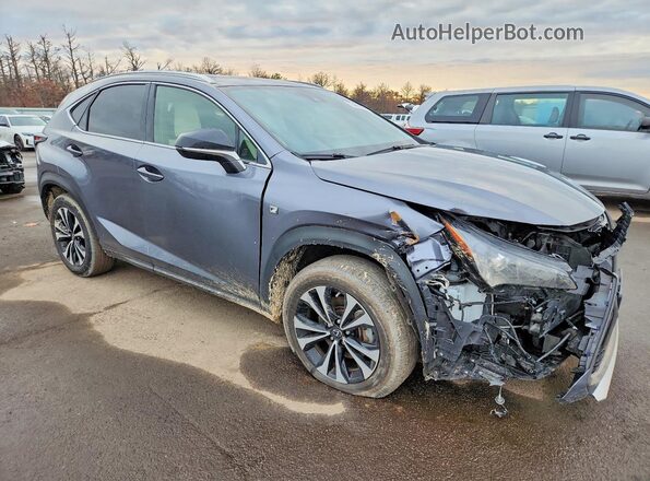 JTJSARDZ3M2244381 2021 LEXUS NX Gray Przód prawy