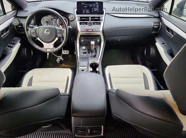 JTJSARDZ3M2244381 2021 LEXUS NX Gray Widok deski rozdzielczej