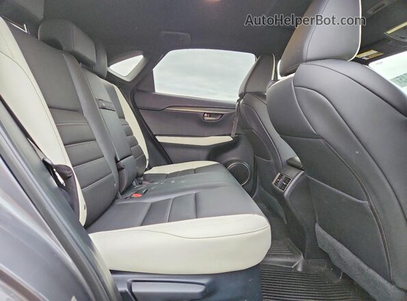JTJSARDZ3M2244381 2021 LEXUS NX Gray Widok wnętrza z tyłu