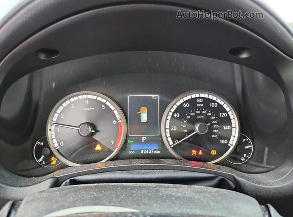 JTJSARDZ3M2244381 2021 LEXUS NX Gray Widok zestawu wskaźników