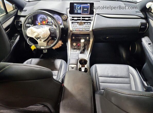 JTJSARDZ4M2237391 2021 LEXUS NX White Առջևի վահանակի տեսք