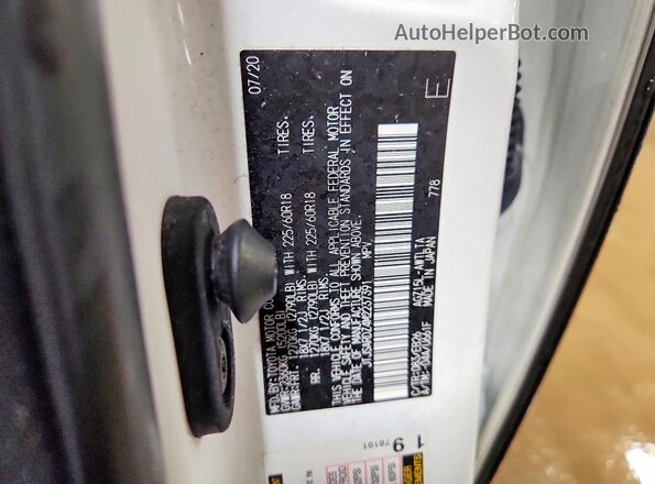 JTJSARDZ4M2237391 2021 LEXUS NX White Շարժիչի բաժամունքի տեսք