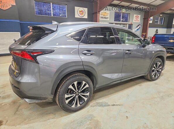 JTJSARDZ7M2255089 2021 LEXUS NX Серый Задняя правая четверть