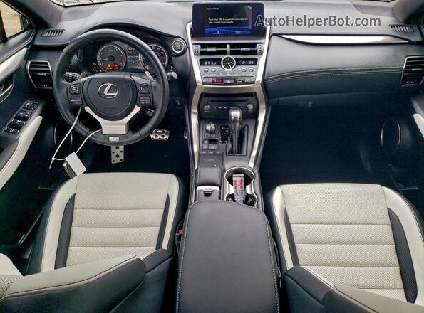 JTJSARDZ8M2260625 2021 LEXUS NX Черный Вид панели приборов