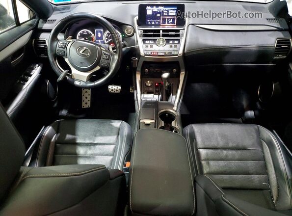 JTJSARDZ9M2253926 2021 LEXUS NX Black Вид панелі приладів