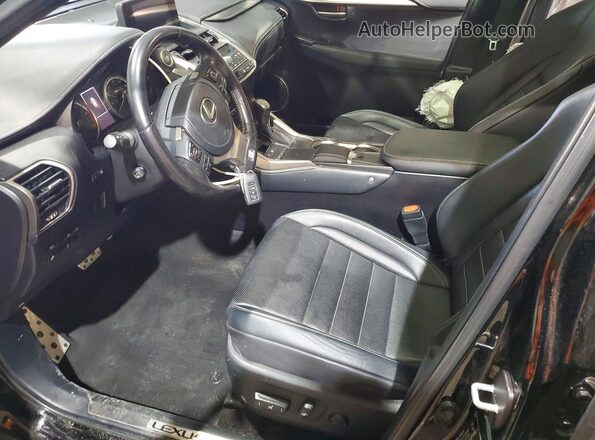 JTJSARDZ9M2253926 2021 LEXUS NX Black Вид салону спереду