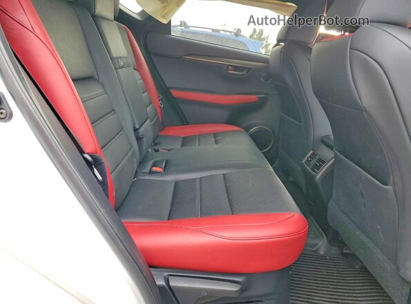 JTJSARDZ9M5022491 2021 LEXUS NX White Вид задньої частини салону