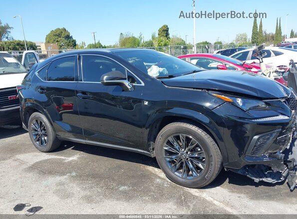 JTJSJRDZ1M2149009 2021 LEXUS NX 300H Черный Вид задней части салона