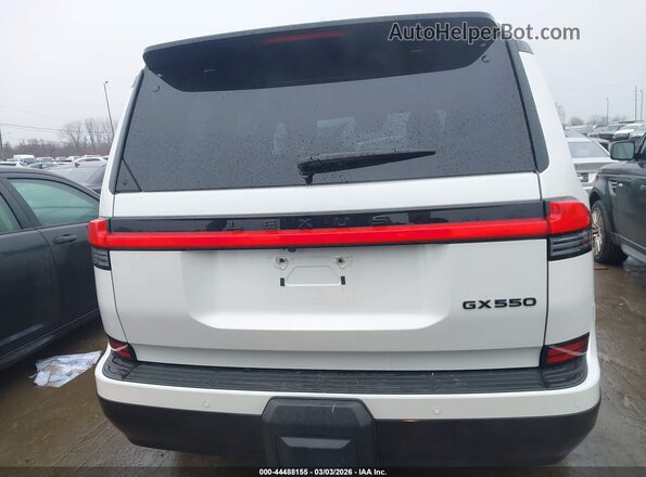JTJTBCDX0S5040596 2025 LEXUS GX 550 White 