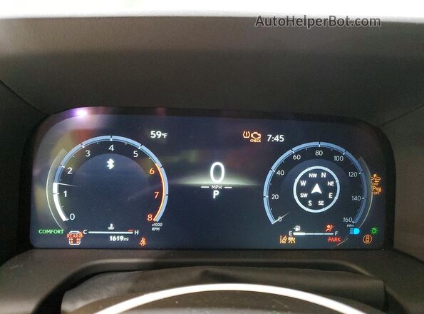 JTJVBCDX9S5065103 2025 LEXUS GX Silver Widok zestawu wskaźników