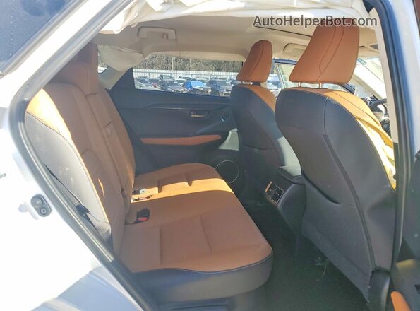 JTJYARBZ1J2100658 2018 LEXUS NX White Rear seats view