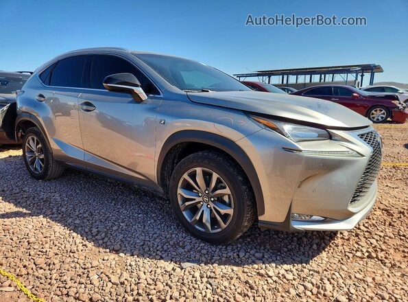 JTJYARBZ2G2025316 2016 LEXUS NX Gray Przód prawy