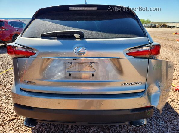 JTJYARBZ2G2025316 2016 LEXUS NX Gray Widok z tyłu