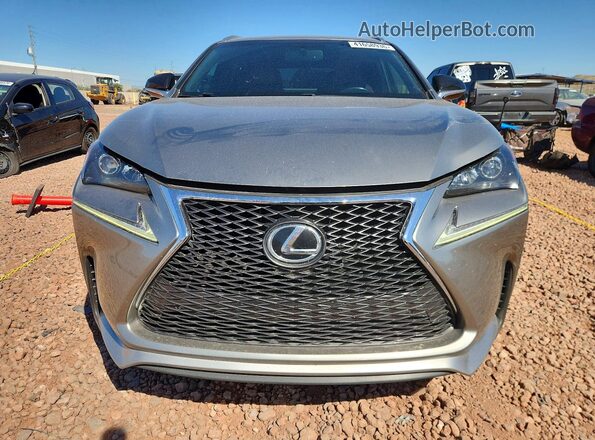 JTJYARBZ2G2025316 2016 LEXUS NX Gray Widok z przodu