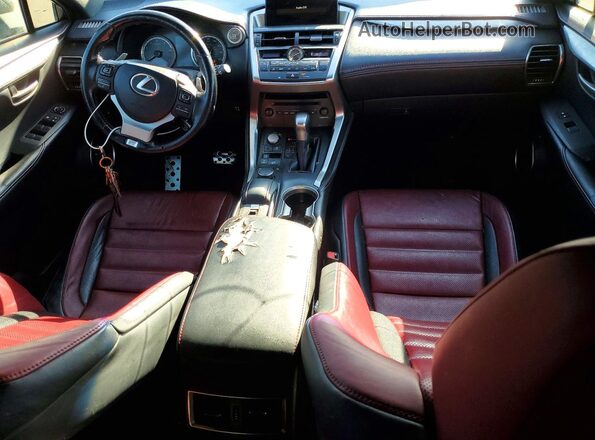 JTJYARBZ2H2064215 2017 LEXUS NX White Dashboard view