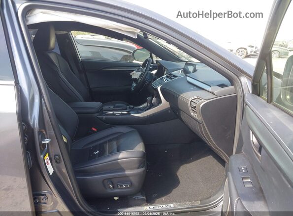 JTJYARBZ2H2069933 2017 LEXUS NX 200T Gray Вид салону спереду