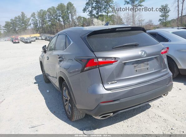 JTJYARBZ2H2069933 2017 LEXUS NX 200T Gray Задня ліва чверть