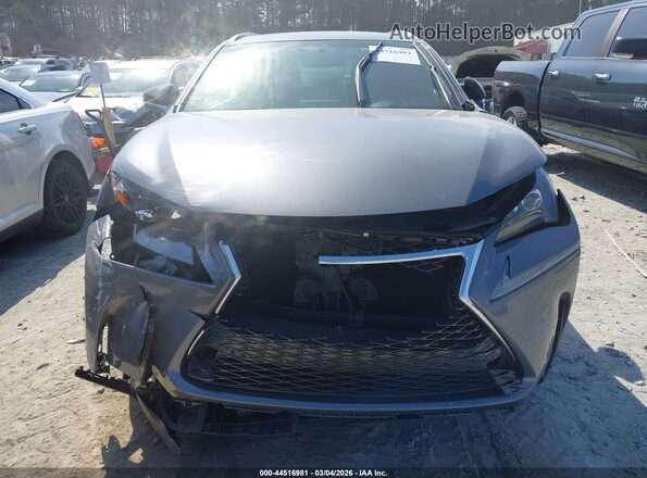 JTJYARBZ2H2069933 2017 LEXUS NX 200T Gray Вид щитка приладів