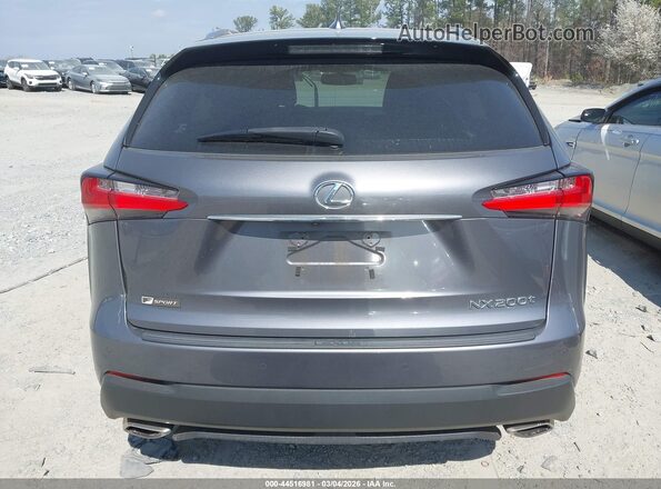 JTJYARBZ2H2069933 2017 LEXUS NX 200T Gray 