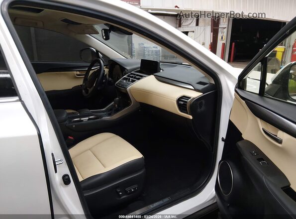 JTJYARBZ3K2117091 2019 LEXUS NX 300 White Widok wnętrza z przodu