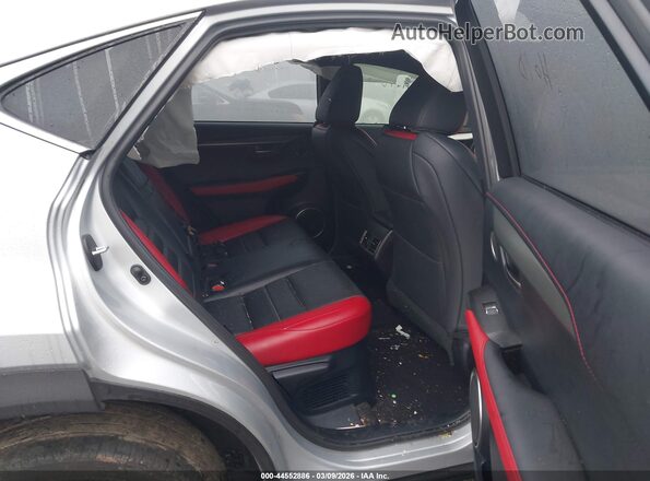 JTJYARBZ6J2104429 2018 LEXUS NX 300 Silver Widok naklejki z numerem VIN