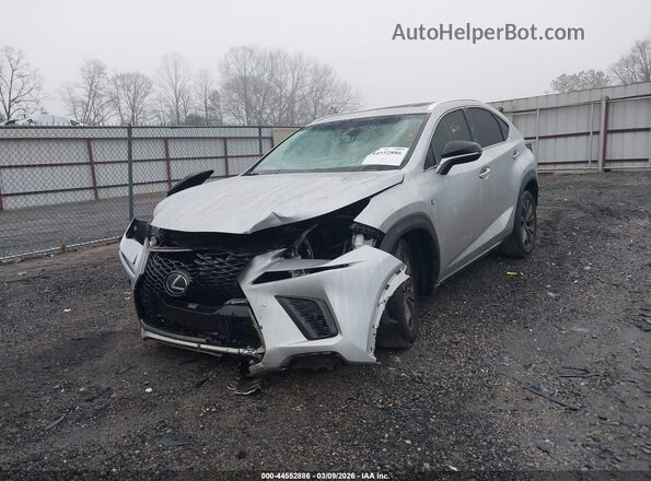 JTJYARBZ6J2104429 2018 LEXUS NX 300 Silver Widok z przodu