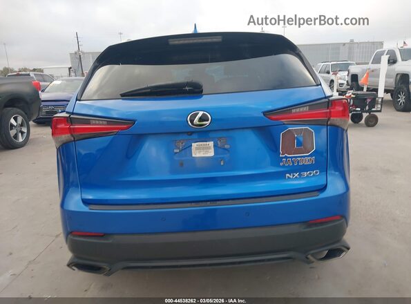 JTJYARBZ7K2136808 2019 LEXUS NX 300 Синий 