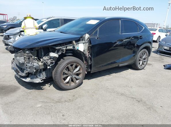 JTJYARBZ8G2032061 2016 LEXUS NX 200T Black Առջևի ձախ երեք քառորդ տեսարան