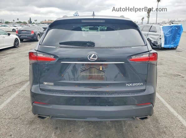 JTJYARBZ8G2045103 2016 LEXUS NX Black Widok z tyłu