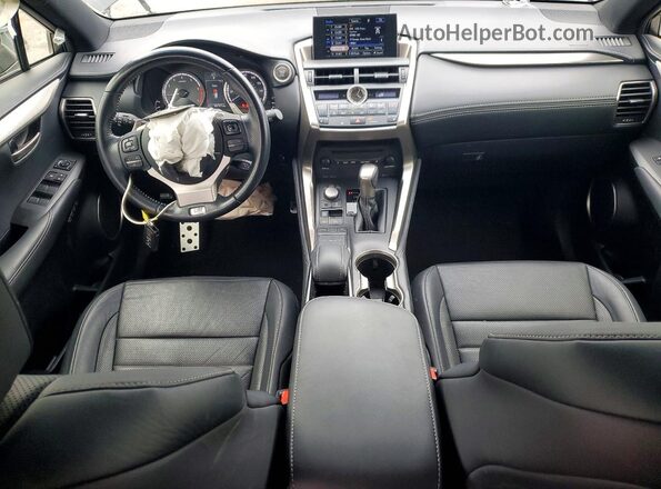 JTJYARBZ8G2045103 2016 LEXUS NX Black Widok deski rozdzielczej