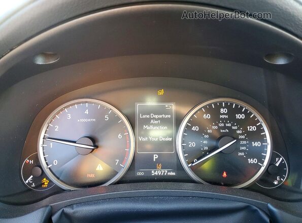 JTJYARBZXJ2097775 2018 LEXUS NX Красный Вид щитка приборов