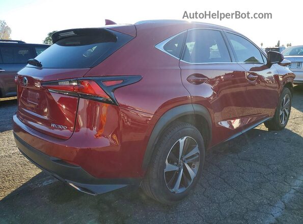 JTJYARBZXJ2097775 2018 LEXUS NX Красный Задняя правая четверть