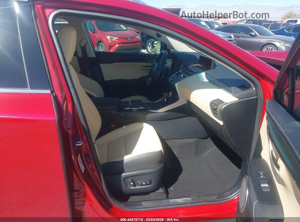 JTJYARBZXJ2111870 2018 LEXUS NX 300 Red Front interior view