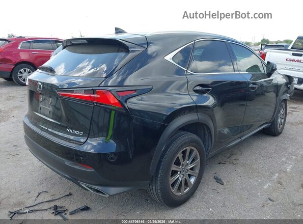 JTJYARBZXK2158219 2019 LEXUS NX 300 Черный Задняя правая четверть