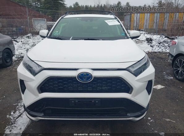 JTMAB3FV2ND104783 2022 TOYOTA RAV4 PRIME White Սալոնի հետևի տեսք