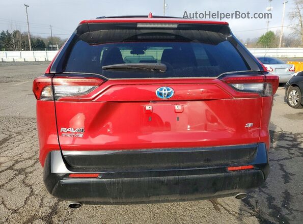JTMAB3FV6MD039483 2021 TOYOTA RAV4 Red Հետևի տեսք